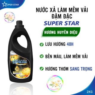 Nước Xả Làm Mềm Vải Đậm Đặc Super Star 2KG