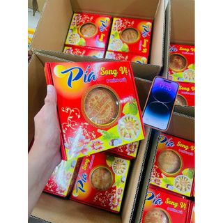 Bánh Pía Song Long hộp 8 trứng 500gr