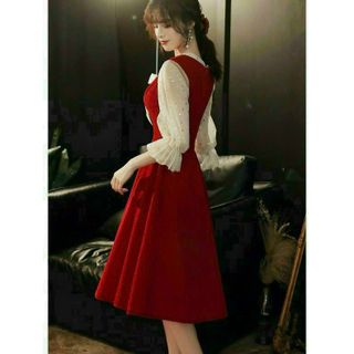 Đầm dự tiệc thiết kế dáng xoè dự tiệc chất liệu cotton lạnh phối voan, mềm mại, sang trong,thanh lịch N14