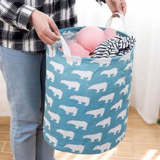 Sọt Vải / Giỏ Vải Đa Năng Đựng Đồ, Quần Áo, Đồ Chơi Chống Thấm Nước - KiMi_Decor