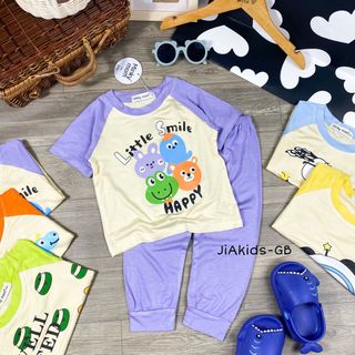 [Bé:8-27kg] Bộ Áo ngắn, Quần dài hiệu Minky Mom Vải Thun Lạnh Mềm Mịn Mát, In Hoạt Hình Ngộ Nghĩnh - Mã: TN-IN99