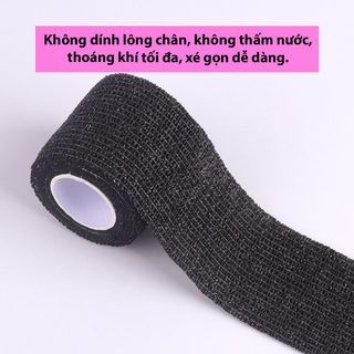Băng cuốn cao su non, dùng cho cổ chân, cổ tay, đầu gối và các khớp cơ, băng keo thể thao tự dính