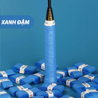 Cuốn cán vợt cầu lông, da PU siêu mềm bám tay, tích hợp miếng dán đa năng, cuốn cán vợt chống trơn