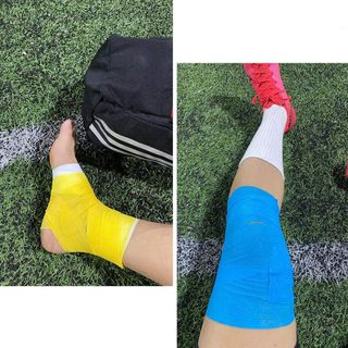 Băng cuốn cao su non, dùng cho cổ chân, cổ tay, đầu gối và các khớp cơ, băng keo thể thao tự dính