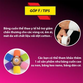 Băng cuốn thể thao y tế, làm mát da thoáng khí, giảm chấn tối đa, băng cuốn cổ tay, đầu gối