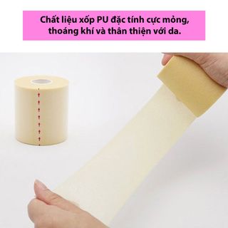 Băng cuốn cổ tay, cổ chân, bảo vệ các khớp cơ khi vận động mạnh, băng keo thể thao tự dính