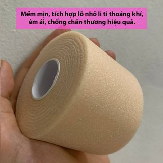 Băng cuốn cổ tay, cổ chân, bảo vệ các khớp cơ khi vận động mạnh, băng keo thể thao tự dính