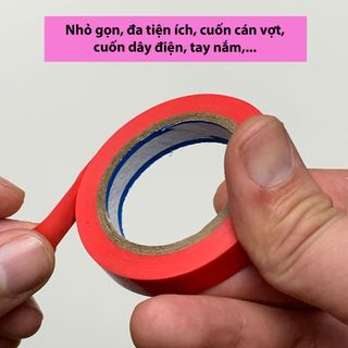Băng dính dán cán vợt, bám dính cực chắc, tăng độ bền cho cán vợt, băng dán cán vợt cầu lông, tennis