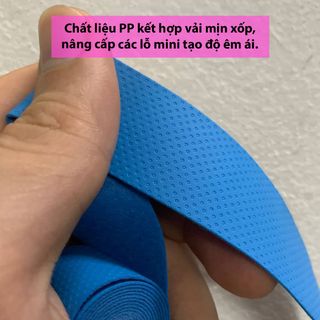 Băng cuốn vợt cầu lông, da PP chống nhăn, bề mặt kết hợp lỗ thoát khí tăng độ bám, cuốn cán vợt cầu lông, tennis