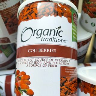 Kỷ tử Organic Traditions Go.ji Berries hộp 454gr giá sỉ