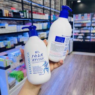 Sữa Dưỡng Thể Trắng Da Hạt Ý Dĩ Hatomugi Nhật Bản Ban Đêm 400ml Giúp Dưỡng Ẩm, Trắng Da giá sỉ