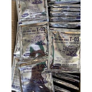 Siêu bám dính T-03 Hiệu Con Voi gói 15ml dùng trong nông nghiệp