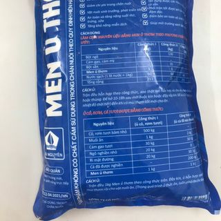 Men vi sinh ủ thức ăn chăn nuôi/ men ủ thơm thức ăn chăn nuôi (1kg) dùng ủ ngô, sắn, cám gạo cho lợn, gà, vịt