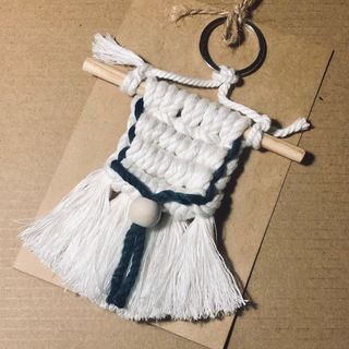 MK003 Móc khóa đan len