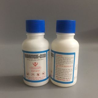 Hantox 200 (100ml) Thuốc diệt ruồi, muỗi, kiến, gián, ve rận, ghẻ