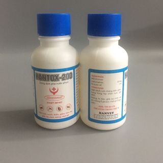 Hantox 200 (100ml) Thuốc diệt ruồi, muỗi, kiến, gián, ve rận, ghẻ