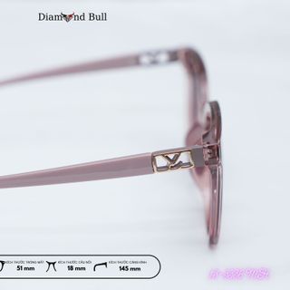 Mắt Kính Râm Mát Nam Nữ Thời Trang Diamond Bull Store Dáng Vuông Gọng Nhựa Mắt Râm Chống Tia UV 13 -336MH