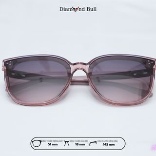 Mắt Kính Râm Mát Nam Nữ Thời Trang Diamond Bull Store Dáng Vuông Gọng Nhựa Mắt Râm Chống Tia UV 13 -336MH