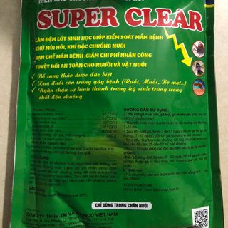 Super Clear 1kg Men rắc nền chuồng giá sỉ