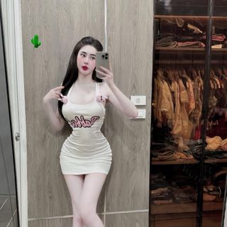 ĐẦM BODY ĐÍNH THỎ THUN BORIP - LÊ PHƯƠNG BOUTIQUE