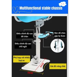 Ghế ngồi xe máy, xe điện cho bé thiết kế thông minh CS01 CS02