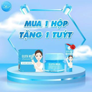 Kem thâm Gluta Milk Thái Lan giúp mờ thâm nách trắng mịn se khít lỗ chân lông ngăn ngừa mùi hôi giúp cơ thể thơm tho