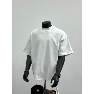 Áo thun cao cấp The End 260gsm in kts form rộng tay lỡ unisex nam nữ, tshirt oversized bo cổ dày dặn cotton 2 chiều