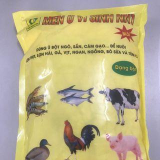 Men vi sinh ủ thức ăn chăn nuôi NN1/ men vi sinh NN1 (1kg) dùng ủ ngô, sắn, cám gạo cho lợn, gà, vịt giá sỉ