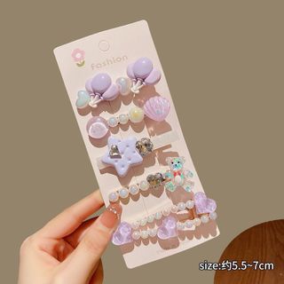 VĨ 5 KẸP TÓC KIM LOẠI X30