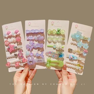 VĨ 5 KẸP TÓC KIM LOẠI X30