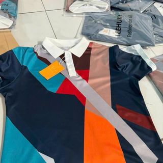 ÁO POLO PHỐI MÀU THEO THẦY THÍCH MINH TUỆ IN 3D BAO ĐẸP - LÊ PHƯƠNG BOUTIQUE