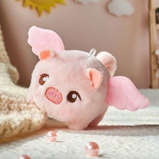 MÓC KHÓA DÂY THỀU XOAY ĐÍT MÈO NGẬM XƯƠNG, HEO THIÊN THẦN