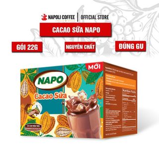 Cacao sữa hòa tan Napo - Napoly Coffee 22g/gói - Bổ sung năng lượng cho buổi sáng giá sỉ