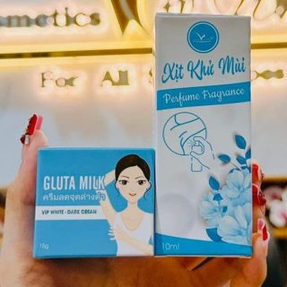 Kem thâm nách Gluta Milk Thái Lan – Giảm Thâm Nách, Kiềm Mồ Hôi giá sỉ