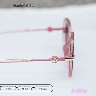 Mắt Kính Râm Mát Nam Nữ Thời Trang Diamond Bull Store Dáng Vuông Gọng Nhựa Mắt Râm Chống Tia UV 12-23MH