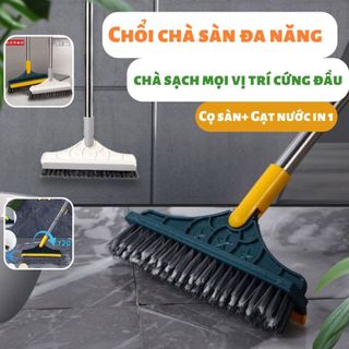 CÂY CHÀ SÀN Nhà Tắm Thông Minh Chổi Chà Sàn Thiết Kế Đầu Gạt Nước Và Đầu Chổi Xoay 120 Độ Sạch Mọi Góc