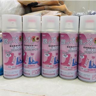 Chai xịt khử mùi hôi giày Nhật Bản công nghệ Ag+ 260ML
