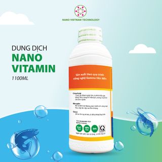 Dung dịch Nano Vitamin hỗ trợ phát triển cân bằng, tăng cường hệ miễn dịch ở tôm cá và động vật thủy sinh