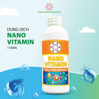 Dung dịch Nano Vitamin hỗ trợ phát triển cân bằng, tăng cường hệ miễn dịch ở tôm cá và động vật thủy sinh giá sỉ
