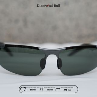Mắt Kính Râm Mát Nam Nữ Thời Trang Diamond Bull Store Dáng Thể Thao Gọng Nhôm Mắt Râm Chống Tia UV 27-X-N
