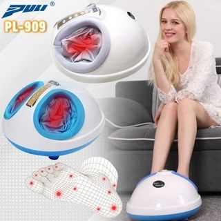 Máy massage chân Puli PL-909 - Xoa bóp con lăn và túi khí giảm đau nhức chân và lòng bàn chân giá sỉ