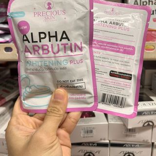 [Vĩ 10 Viên] Bột Dưỡng Trắng Ban Đêm Alpha Arbutin Thái Lan