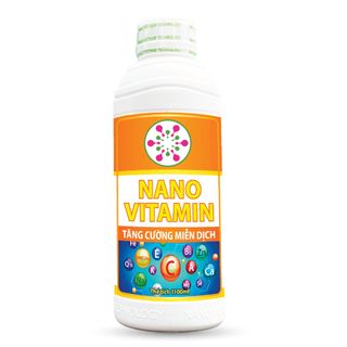 Dung dịch Nano Vitamin hỗ trợ phát triển cân bằng, tăng cường hệ miễn dịch ở tôm cá và động vật thủy sinh