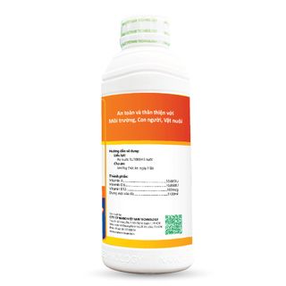 Dung dịch Nano Vitamin hỗ trợ phát triển cân bằng, tăng cường hệ miễn dịch ở tôm cá và động vật thủy sinh