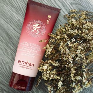 Tẩy tế bào chết mặt Ar rahan nâu super 180ml thúc đẩy quá trình tái tạo da diễn ra nhanh chóng thông thoáng Hanbang Arrahan Soo Peeling Gel
