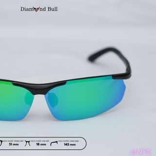 Mắt Kính Râm Mát Nam Nữ Thời Trang Diamond Bull Store Dáng Thể Thao Gọng Nhôm Mắt Râm Chống Tia UV 28-X-N