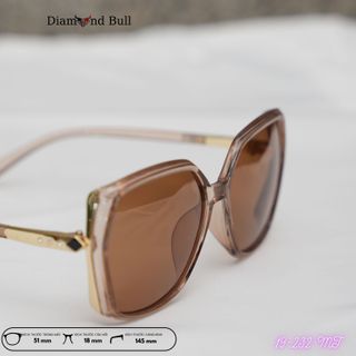 Mắt Kính Râm Mát Nam Nữ Thời Trang Diamond Bull Store Dáng Vuông Gọng Nhựa Mắt Râm Chống Tia UV 19-232-MT