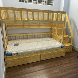 Giường tầng thiết kế dành riêng cho thị trường nội địa hàng chất lượng | Mã: BENA| Giường Tầng DAV