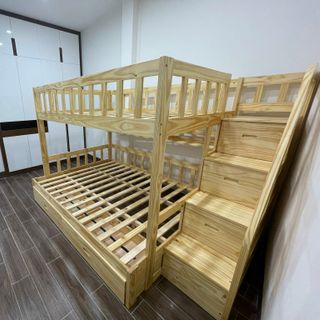 Giường tầng thiết kế dành riêng cho thị trường nội địa hàng chất lượng | Mã: BENA| Giường Tầng DAV