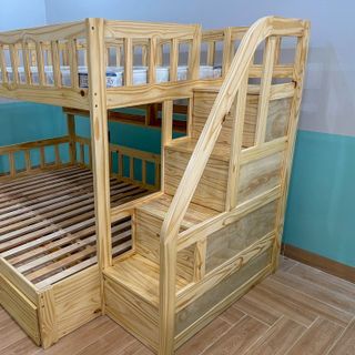 Giường tầng thiết kế dành riêng cho thị trường nội địa hàng chất lượng | Mã: BENA| Giường Tầng DAV